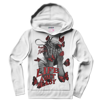 Life Ain't Easy (Air Jordan 5 Fire Red) Hoodie