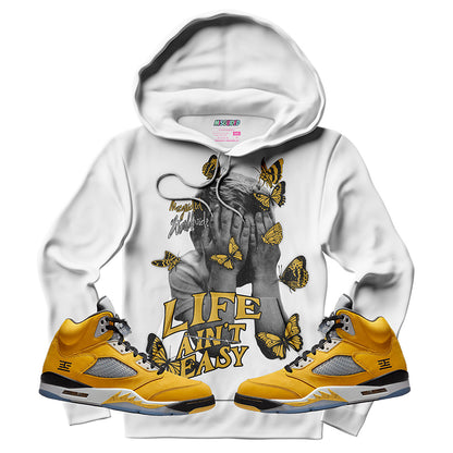 Sudadera con capucha "El amor nunca termina" (Air Jordan 4 Brick By Brick)