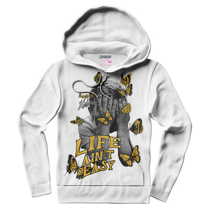 Sudadera con capucha "El amor nunca termina" (Air Jordan 4 Brick By Brick)