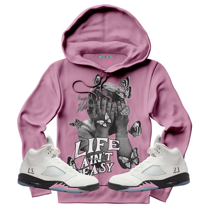 Sudadera con capucha "El amor nunca termina" (Air Jordan 4 Brick By Brick)