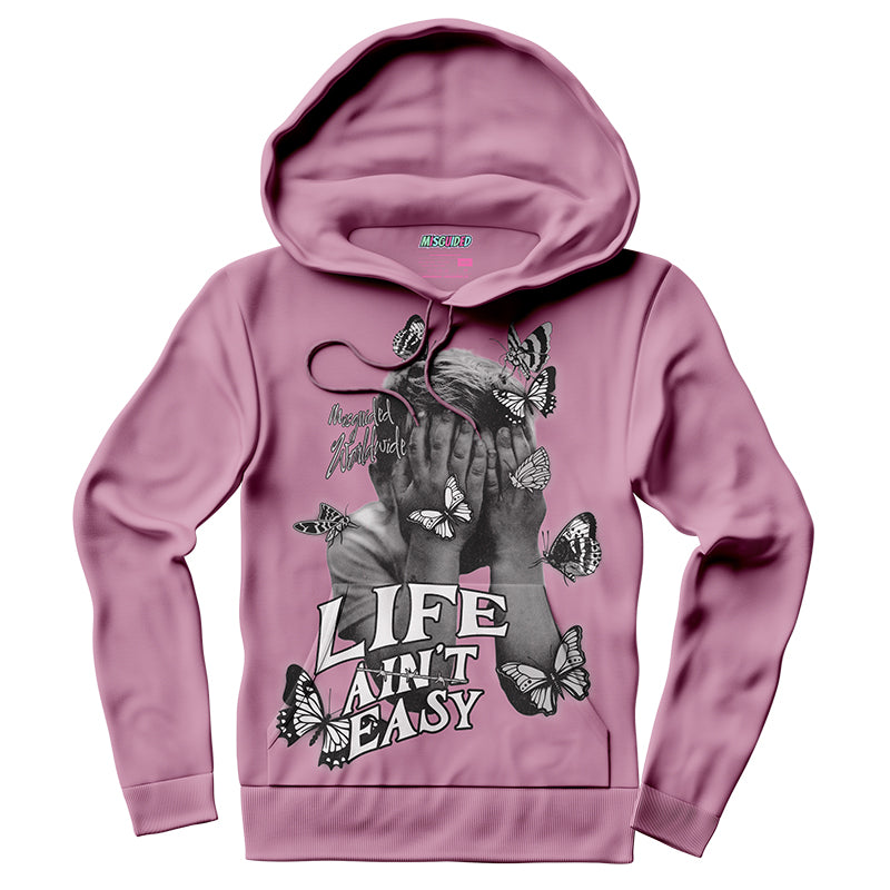 Sudadera con capucha "El amor nunca termina" (Air Jordan 4 Brick By Brick)