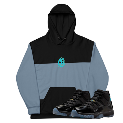 MG Logo (Air Jordan 11 Gamma Blue) Hoodie