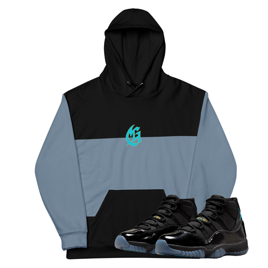 MG Logo (Air Jordan 11 Gamma Blue) Hoodie