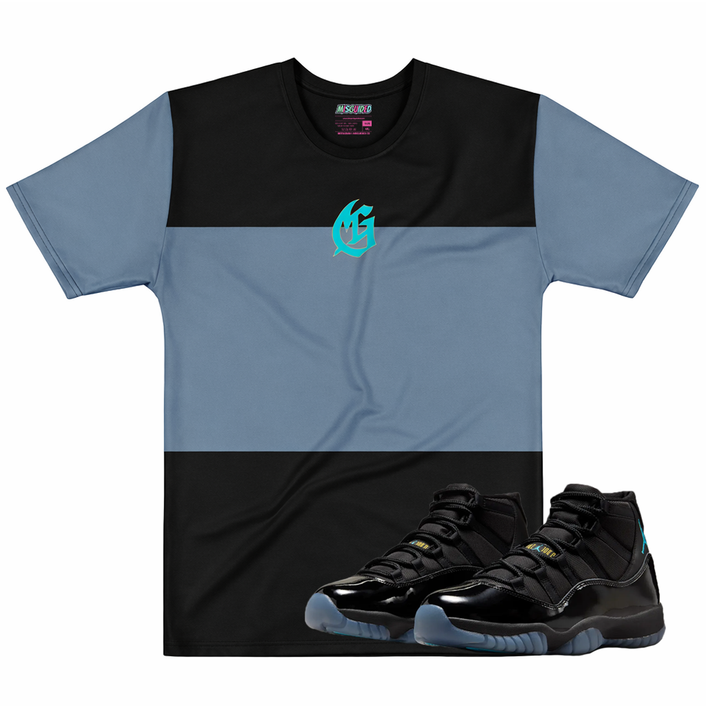 MG Logo (Air Jordan 11 Gamma Blue) T-Shirt