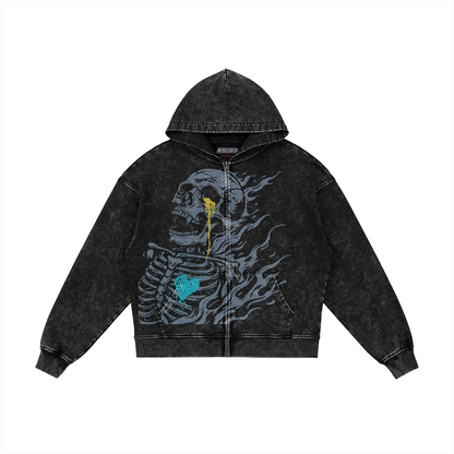 Misguided Club (Air Jordan 11 Gamma Blue) 440GSM Vintage Snow Wash