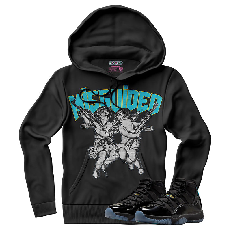 Sudadera con capucha "El amor nunca termina" (Air Jordan 4 Brick By Brick)