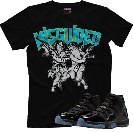 Misguided Angels (Air Jordan 11 Gamma Blue) T-Shirt