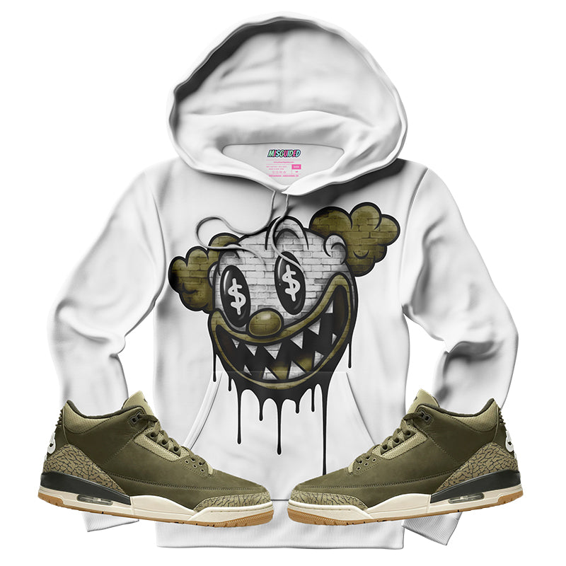 Sudadera con capucha "El amor nunca termina" (Air Jordan 4 Brick By Brick)