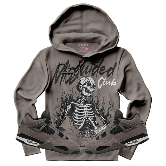 Sudadera con capucha "El amor nunca termina" (Air Jordan 4 Brick By Brick)