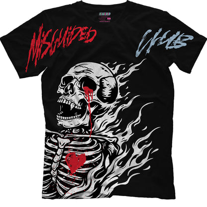 Misguided Club (Air Jordan 5 Black Metallic Reimagined) T-Shirt