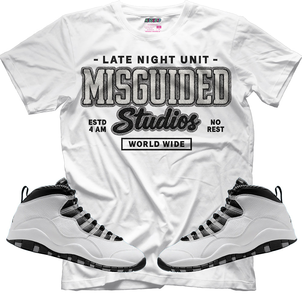 Late Night Unit (Air Jordan 10 Steel) T-Shirt