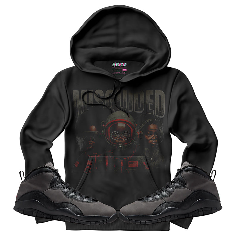 Misguided Future (Air Jordan 10 Shadow) Hoodie