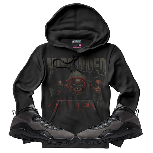 Sudadera con capucha "El amor nunca termina" (Air Jordan 4 Brick By Brick)