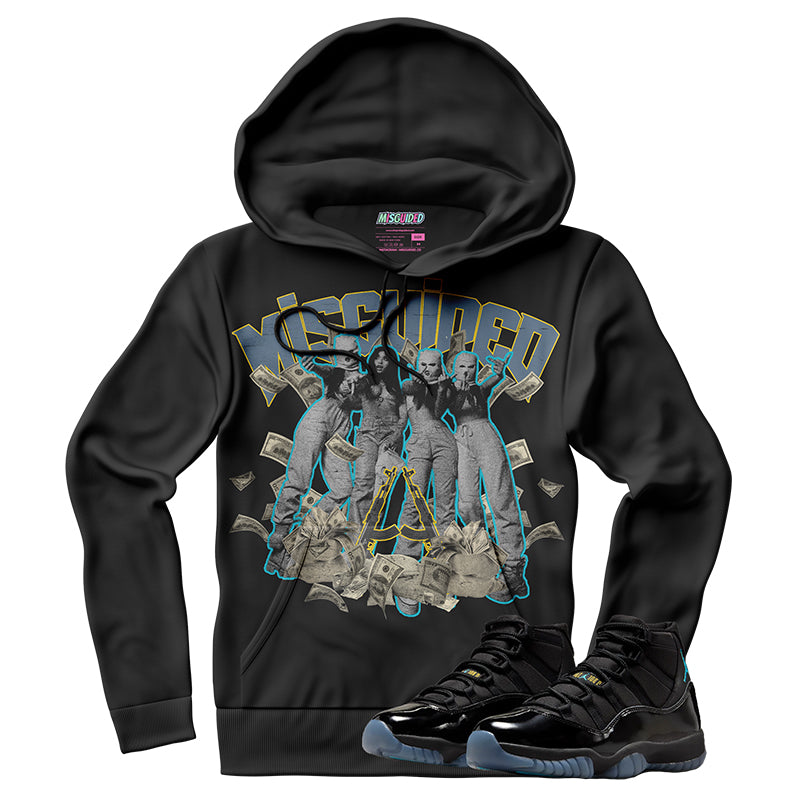 Sudadera con capucha "El amor nunca termina" (Air Jordan 4 Brick By Brick)