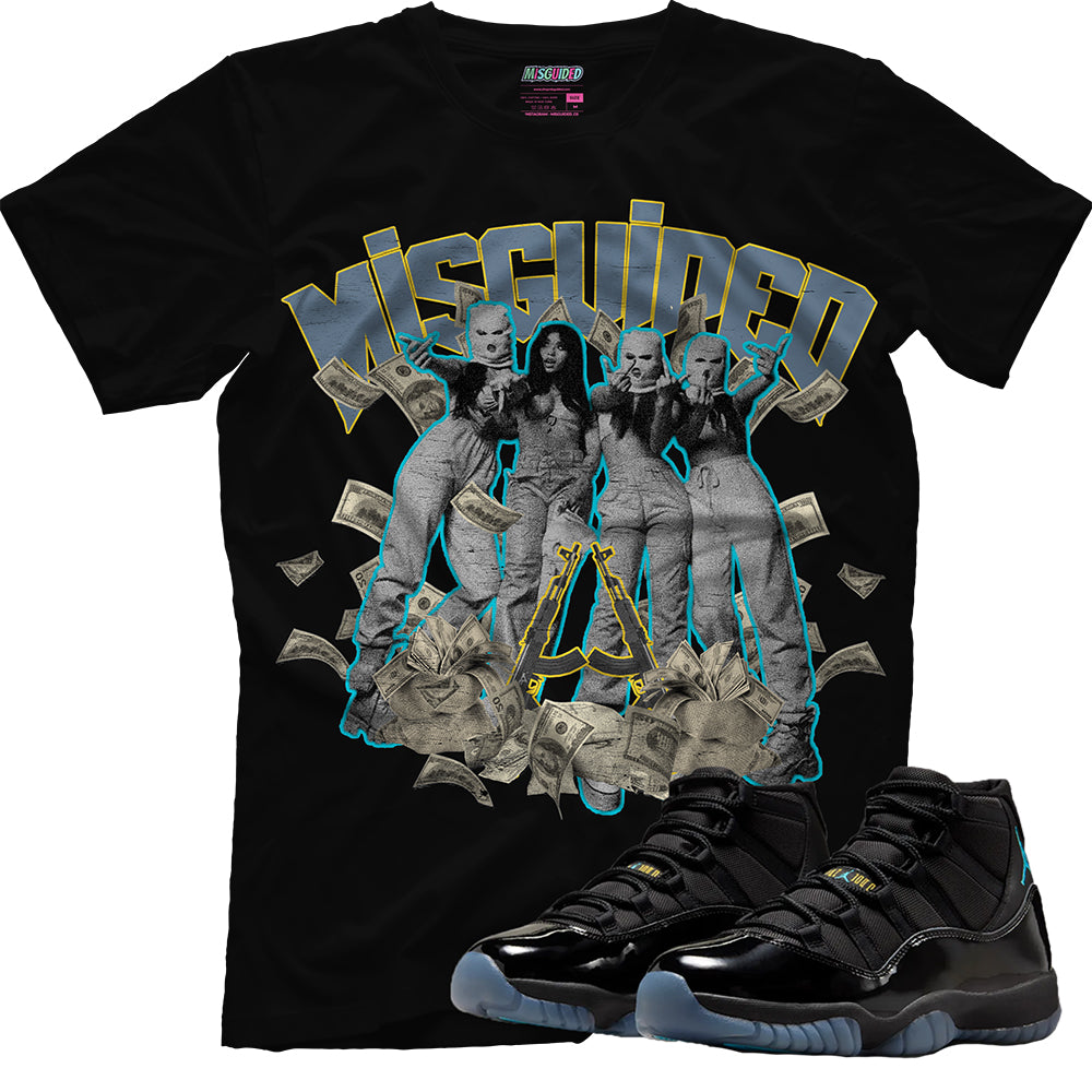 Misguided Girls (Air Jordan 11 Gamma Blue) T-Shirt