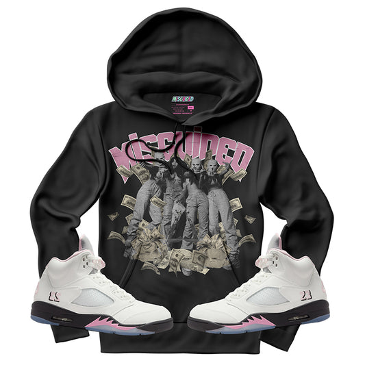 Sudadera con capucha "El amor nunca termina" (Air Jordan 4 Brick By Brick)