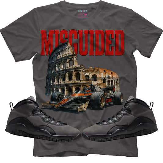 Misguided Nascar (Air Jordan 10 Shadow) T-Shirt