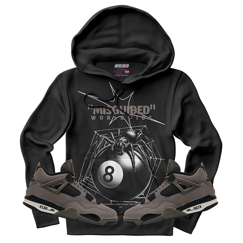 Sudadera con capucha "El amor nunca termina" (Air Jordan 4 Brick By Brick)