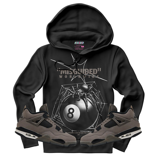 Sudadera con capucha "El amor nunca termina" (Air Jordan 4 Brick By Brick)