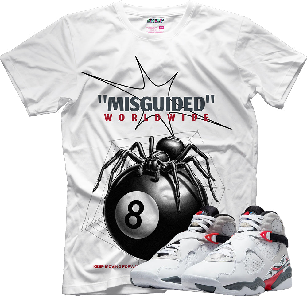 Misguided Spider (Air Jordan 8 Bugs Bunny) T-Shirt