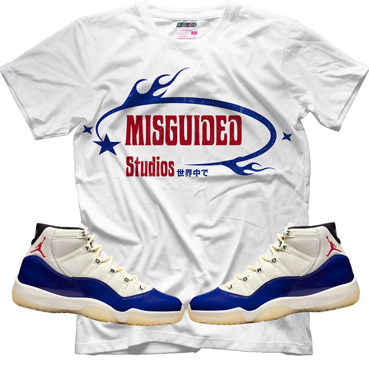 Misguided Studios (Air Jordan 11 Rare Air) T-Shirt