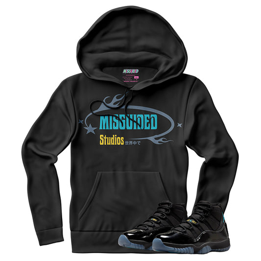 Sudadera con capucha "El amor nunca termina" (Air Jordan 4 Brick By Brick)