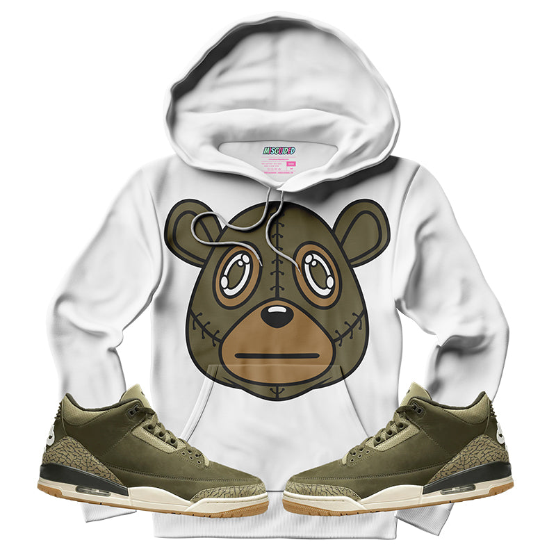 Sudadera con capucha "El amor nunca termina" (Air Jordan 4 Brick By Brick)