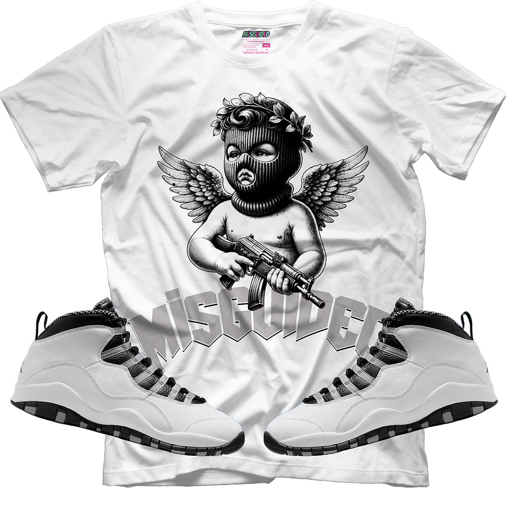 Misguided Angel (Air Jordan 10 Steel) T-Shirt