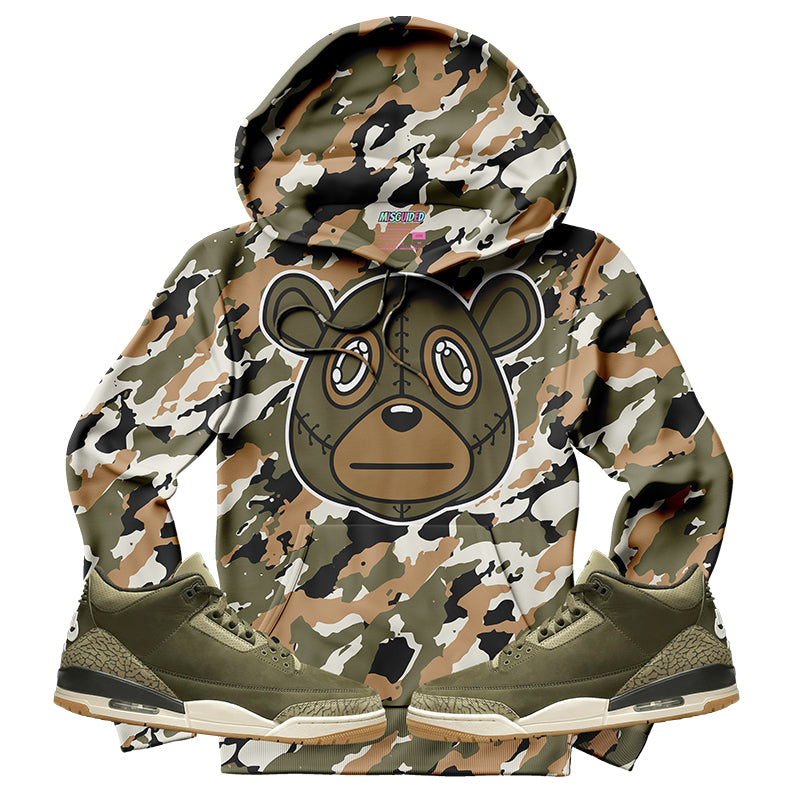 Misguided Camo (Air Jordan 3 Family Affair) Hoodie