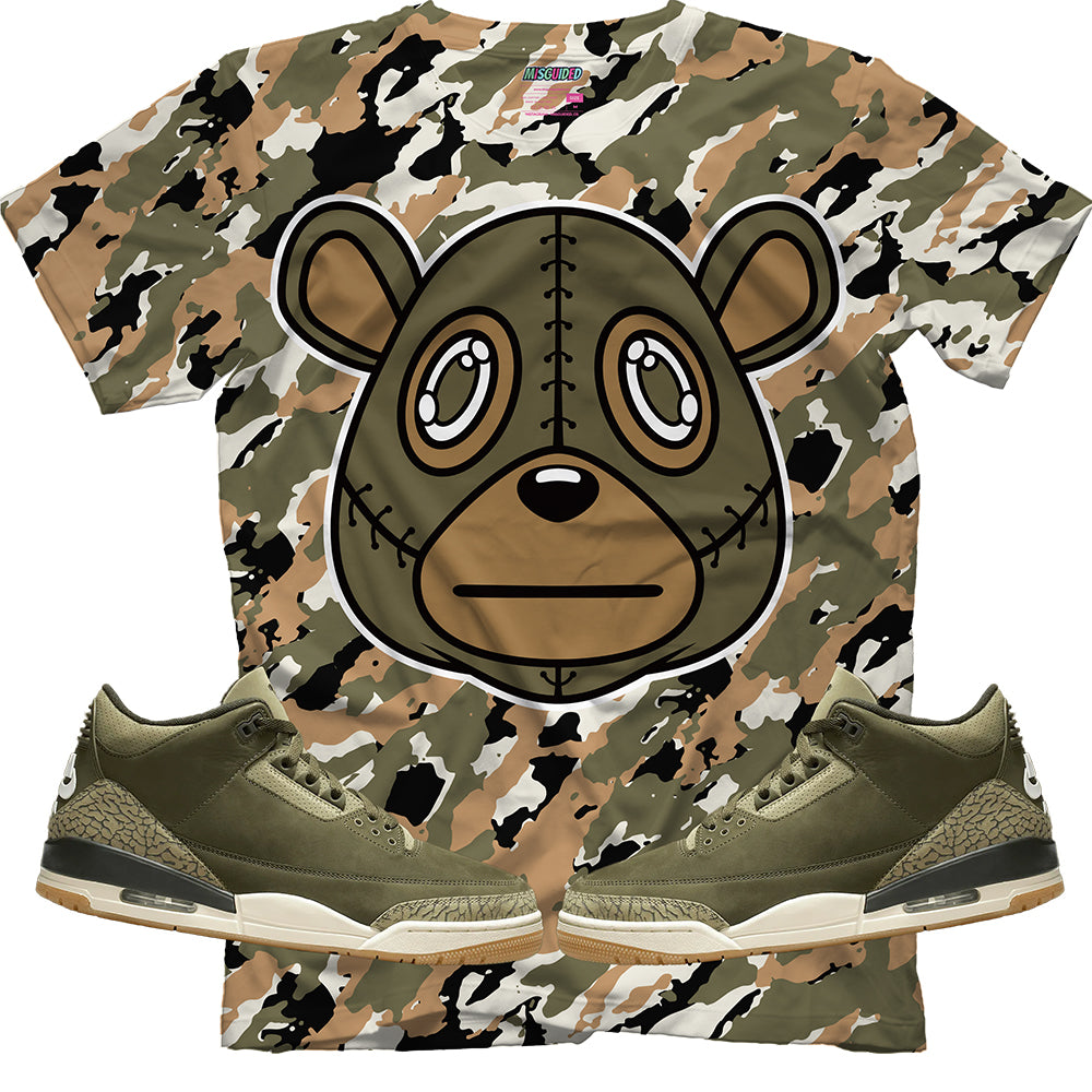 Misguided Camo (Air Jordan 3 Family Affair) T-Shirt