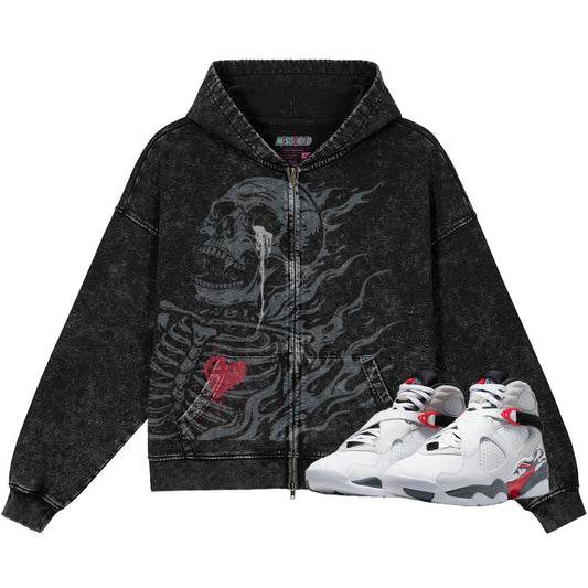 Misguided Club (Air Jordan 8 Bugs Bunny) 440GSM Vintage Snow Wash