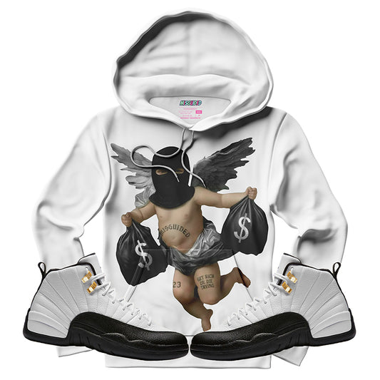 Misguided Bags (Air Jordan 12 Taxi) Hoodie)