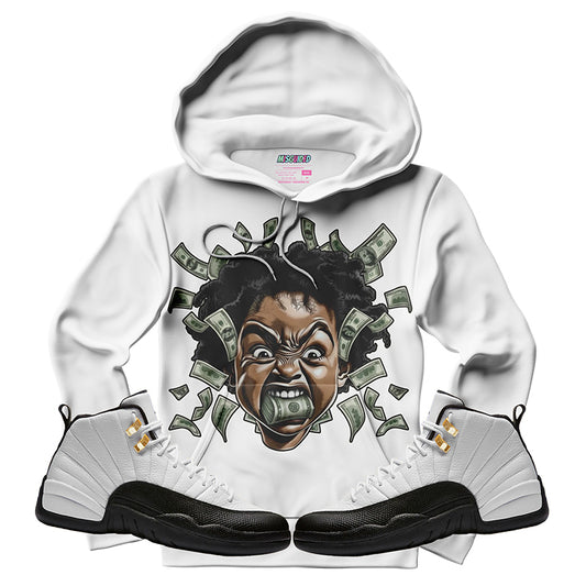 Misguided Mouth (Air Jordan 12 Taxi) Hoodie)