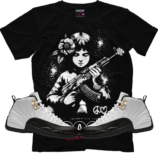 Peace (Air Jordan 12 Taxi) T-Shirt
