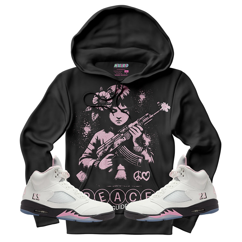 Sudadera con capucha "El amor nunca termina" (Air Jordan 4 Brick By Brick)