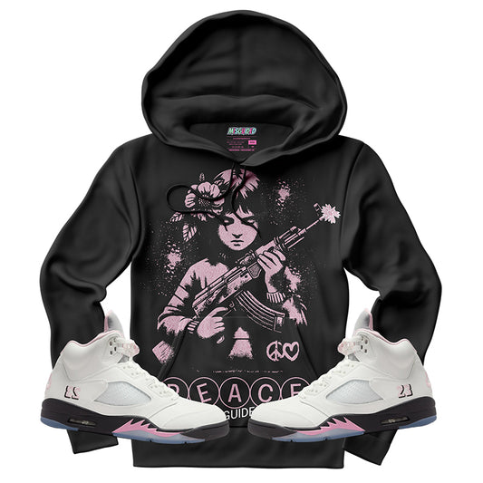 Sudadera con capucha "El amor nunca termina" (Air Jordan 4 Brick By Brick)