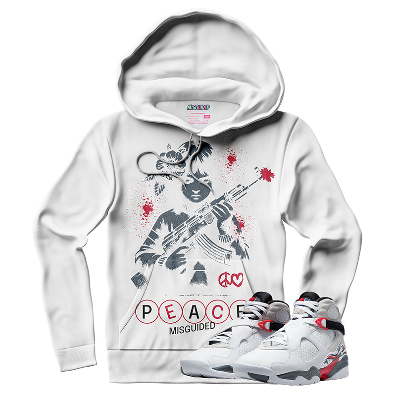 Peace (Air Jordan 8 Bugs Bunny) Hoodie