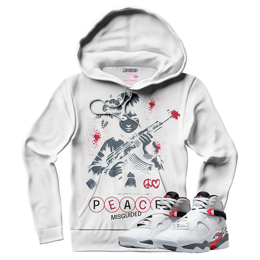Peace (Air Jordan 8 Bugs Bunny) Hoodie