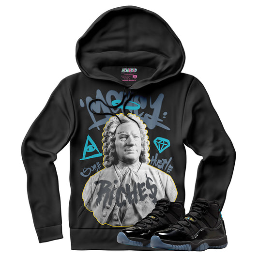 Sudadera con capucha "El amor nunca termina" (Air Jordan 4 Brick By Brick)