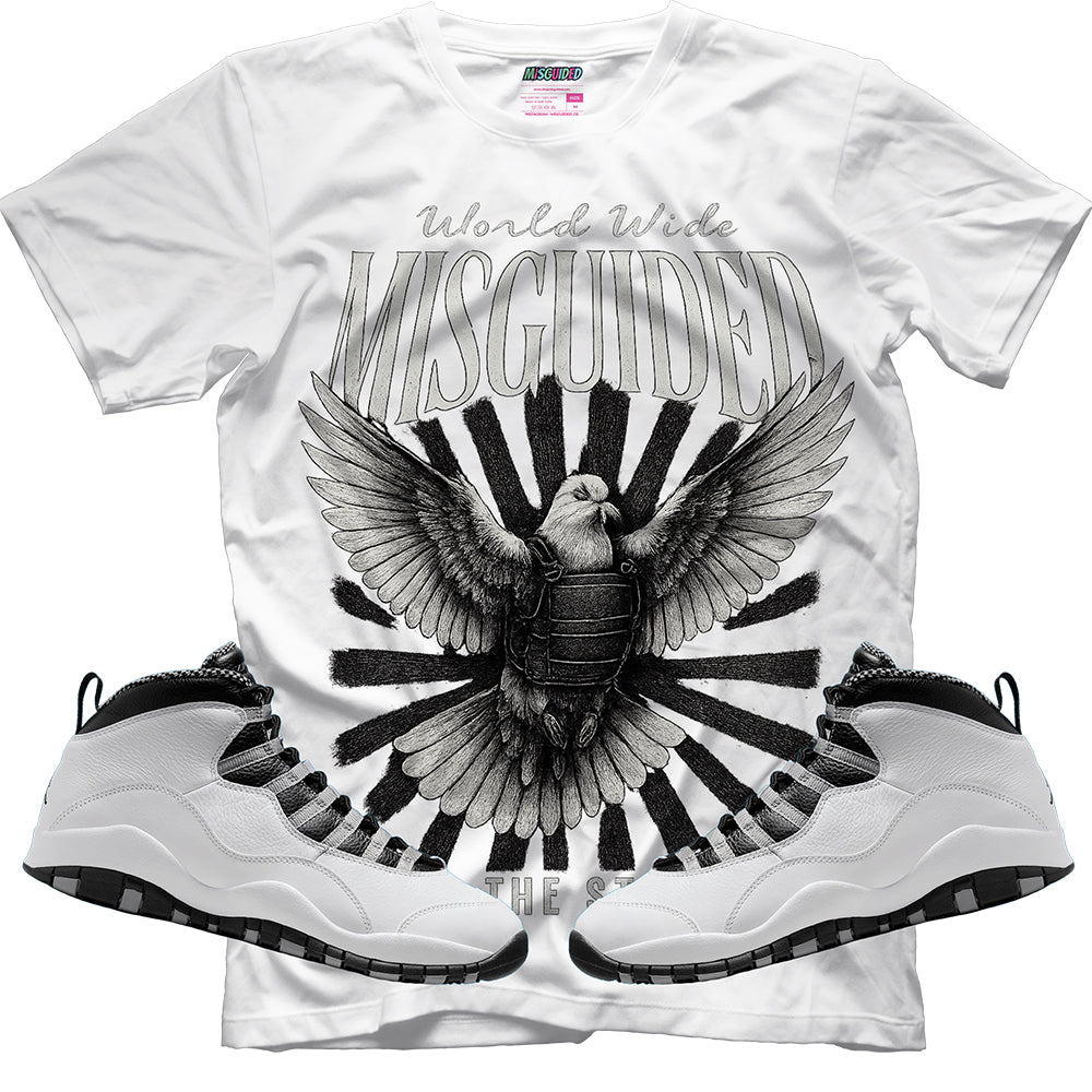 Run The Streets (Air Jordan 10 Steel) T-Shirt