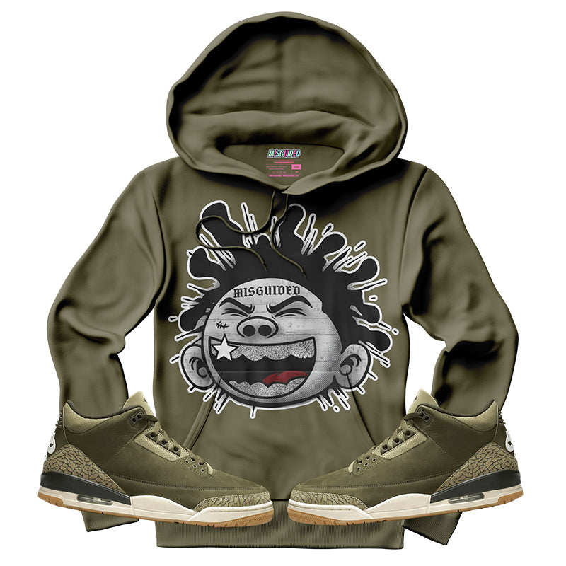 Sudadera con capucha "El amor nunca termina" (Air Jordan 4 Brick By Brick)