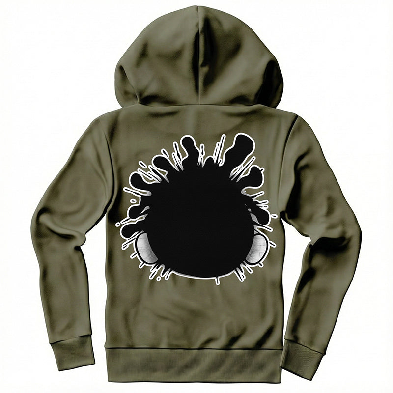 Sudadera con capucha "El amor nunca termina" (Air Jordan 4 Brick By Brick)