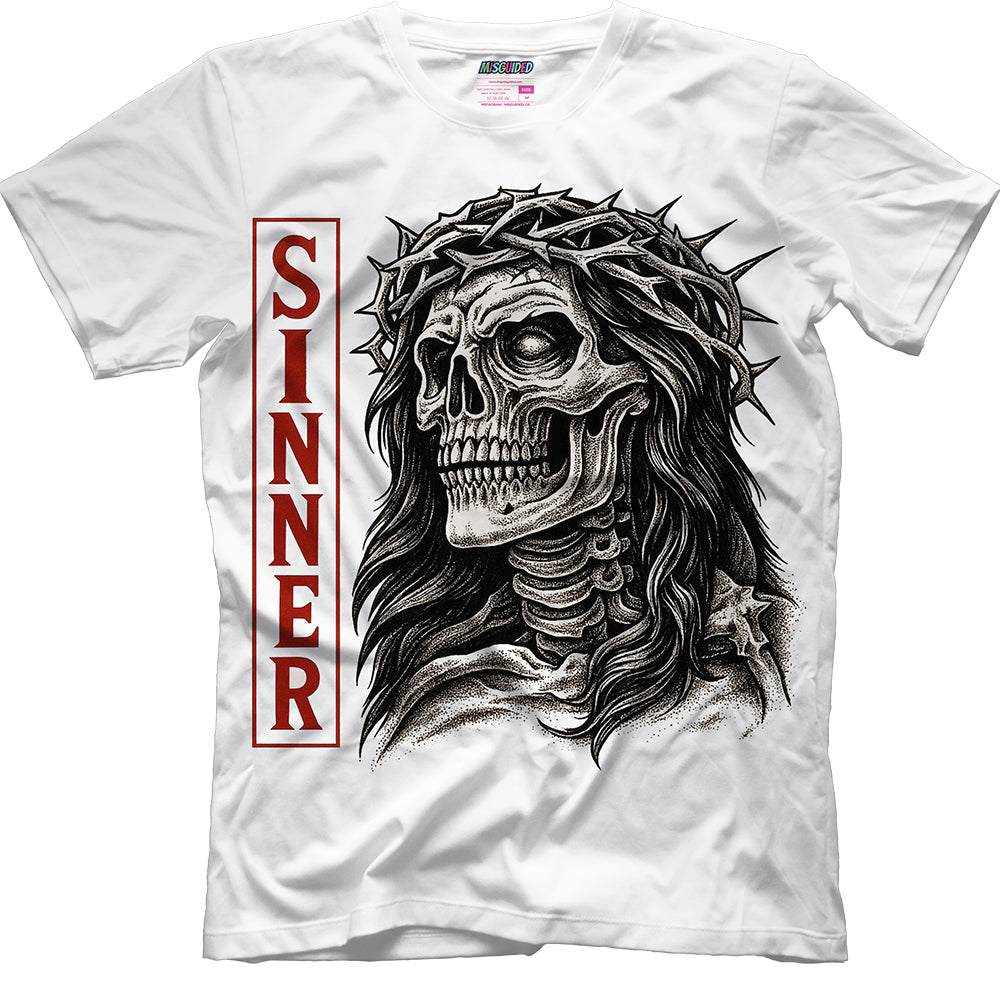 Sinner (Air Jordan 5 Fire Red) T-Shirt