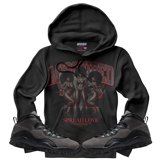Spread Love (Air Jordan 10 Shadow) Hoodie