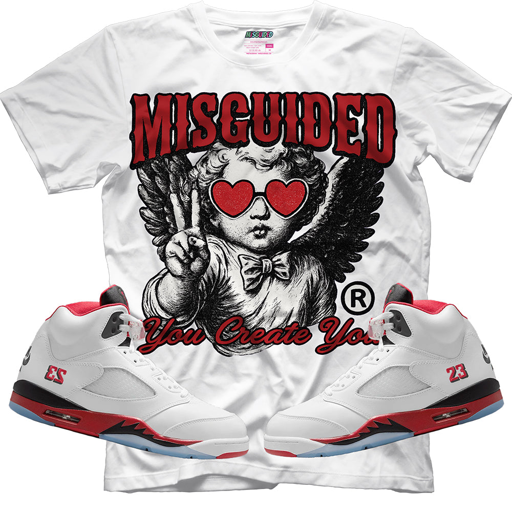 You Create You (Air Jordan 5 Fire Red) T-Shirt
