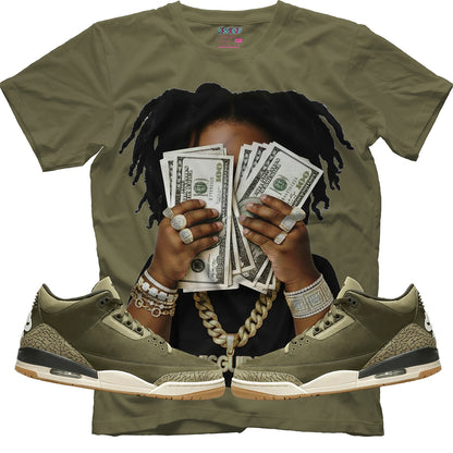 Yung Cash (Air Jordan 3 Family Affair) T-Shirt
