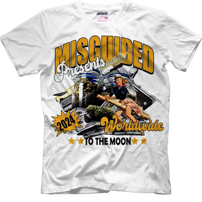 To The Moon (Air Jordan 6 Retro High OG Yellow Ochre) T-Shirt - Misguided