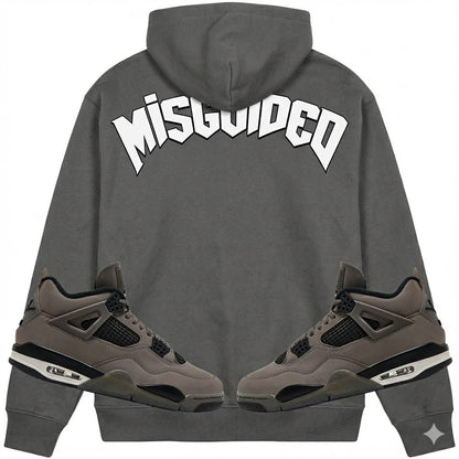 Sudadera con capucha "El amor nunca termina" (Air Jordan 4 Brick By Brick)